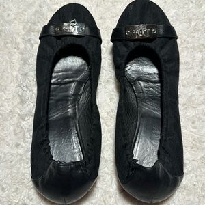 Dior black flats size 40 or 9 US size
